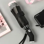 Guarda-chuva Automático sem Proteção Solar Plus Size com Sombra Solar! Proteção contra sol e chuva para o seu conforto. Leve e prático! — foto 5