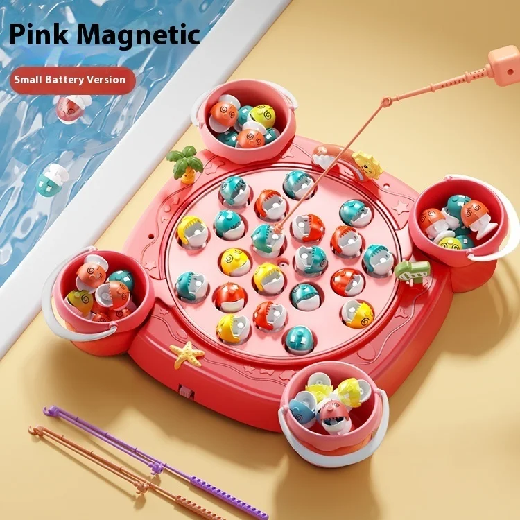 Brinquedos de Pesca Magnéticos Elétricos Educacionais para Bebês Aprenda números, cores e coordenação motora fina de forma divertida e segura. — foto 18