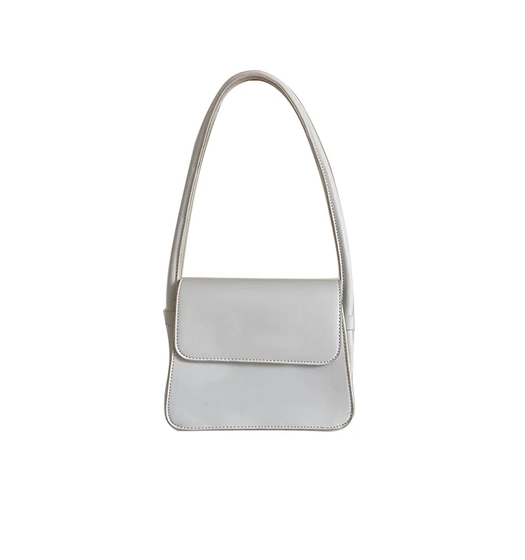 Bolsa Baguete Vintage Niche Portátil de Ombro e Axila Compacta e Charmosa Para Levar Seus Essenciais com Praticidade e Sofisticação — foto 3