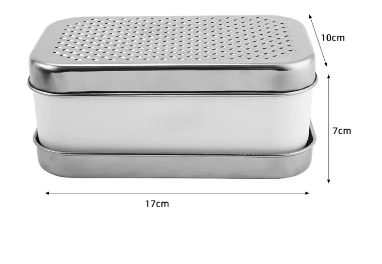 Title 1, Double-sided oval cheese grater, planer, rectan...