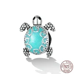 Contas de Prata Vintage Tartaruga Marinha Longevidade — Símbolo de boa sorte e vida longa, ideal para pulseiras e colares, um amuleto especial. — foto 7