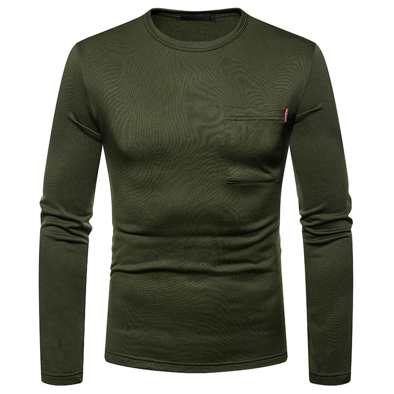 Title 3, T-shirt da uomo taglie forti a girocollo con ma...