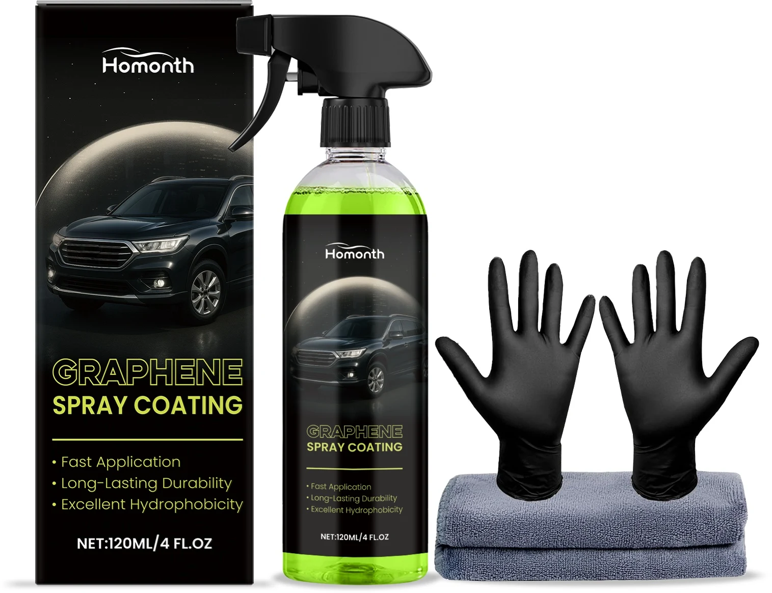 Title 1, Graphene spray coating