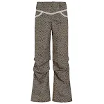Slim tkani leopard print casual pantalone za žene, udobne i moderne, idealne za svakodnevne prilike i ležerne izlaske. — foto 3