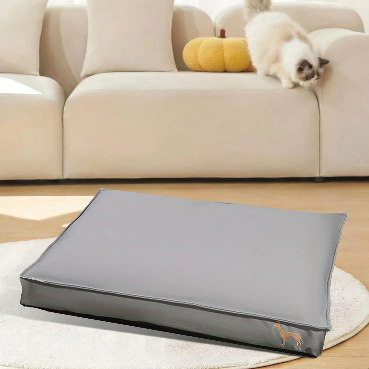 Waterproof, Removable, and Washable Pet Bed with Scratch-Resistant Cat Litter Mat. Easy to clean and maintain for pets. — photo 5