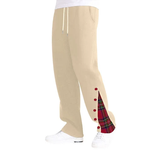 Title 24, Pantalon décontracté américain pour homme Block...