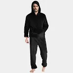 Conjuntos de calças com capuz quentes para homem Conforto e aquecimento no inverno. Ideal para atividades ao ar livre ou para relaxar em casa com estilo e praticidade. — foto 4