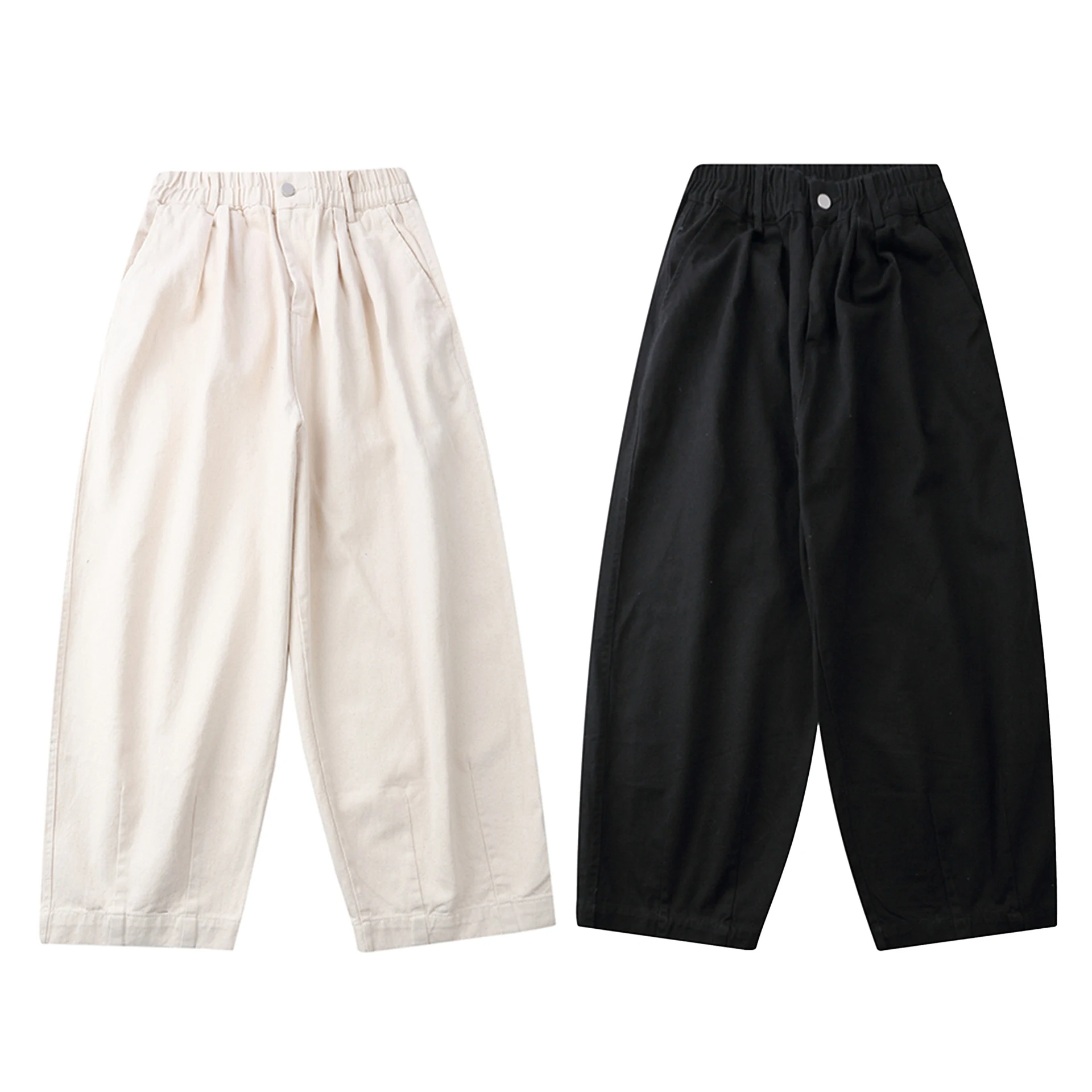Title 9, Japanese Draping Effect Casual Pants Hip Hop Wi...