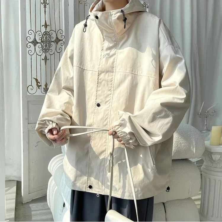 Men's Outdoor Jacket Coat Spring and Autumn Style, Perfect for Hiking and Everyday Use, Wind and Light Rain Resistant, C — photo 17