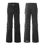 Niche Loose Denim Trousers Men's Design Sense Comfortable relaxed fit denim pants for men stylish and trendy perfect for — photo 12