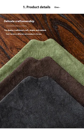 Title 2, Tie-dye Canvas Tea Mat Dry Pour Seat Diablement...