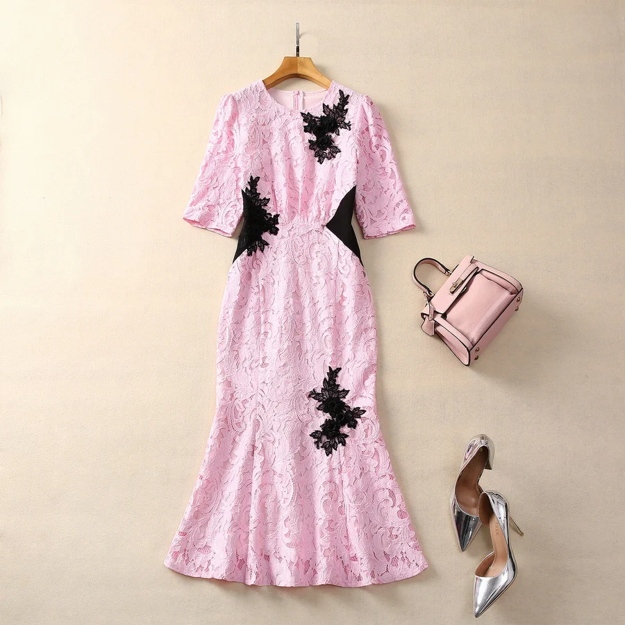 Title 2, Contrast color waist-tight three-dimensional ap...