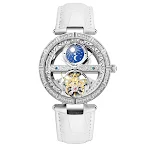 Luxe dameshorloge voor zakenvrouwen, hol en creatief. Stijlvol en elegant voor de moderne zakenvrouw. Maak een statement met dit horloge. — foto 5
