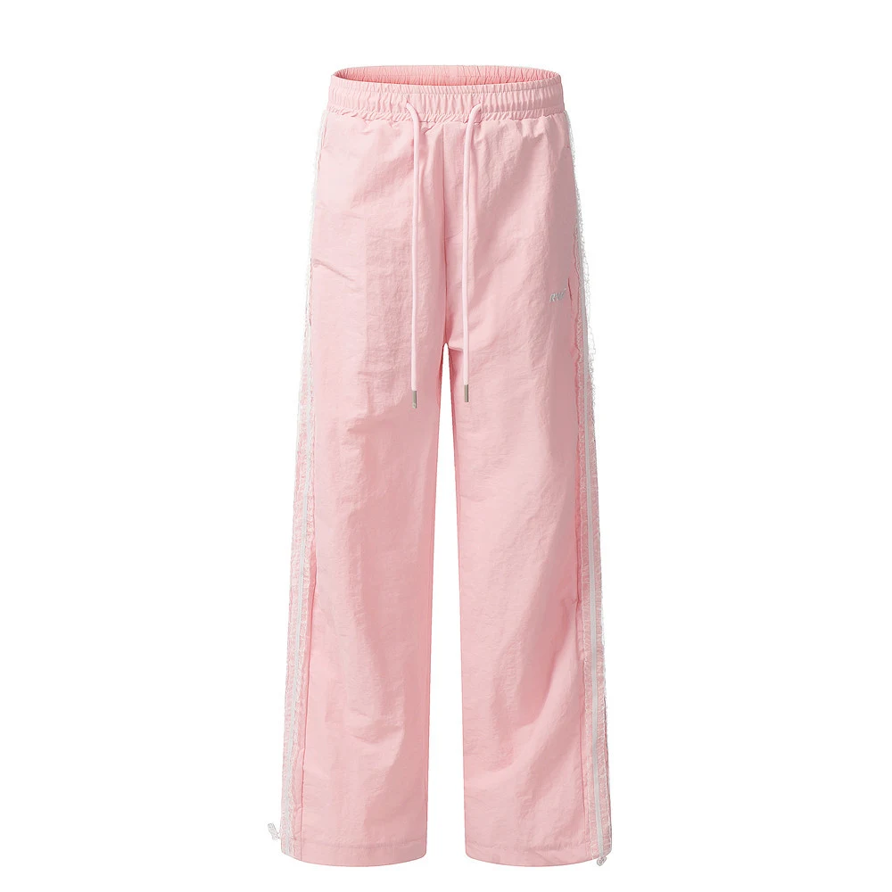 Men's Fashion Lace Stitching Casual Pants Comfortable and stylish. Perfect for everyday wear, offering a relaxed yet fas — photo 10