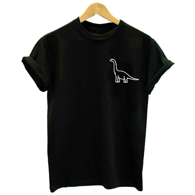 Dinosaurier T-Shirt für Kinder und Erwachsene. Lustige Designs, perfekt für jeden Tag. Ein tolles Geschenk für Dino-Fans, bequem und stylisch — foto 4