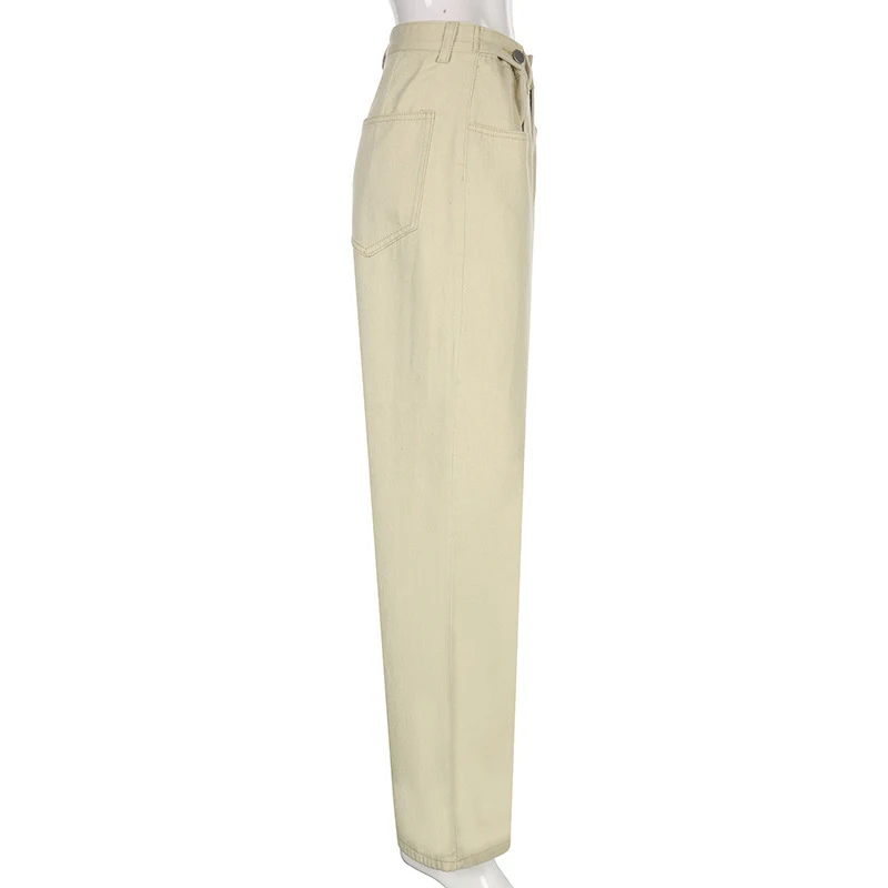 Title 10, Womens Fashion High Waist Loose Casual Jeans w...