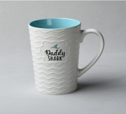 Vintage Embossed Home Breakfast Ceramic Mug. Enjoy your mornings with style and elegance with this unique and charming b — photo 22