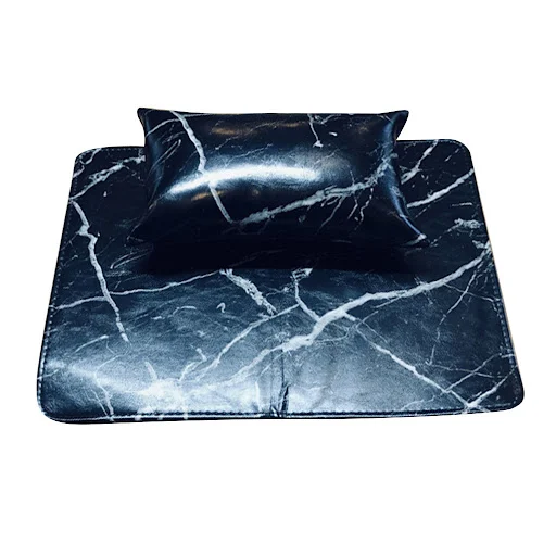 Title 2, Artificial leather manicure table mat set. Prot...