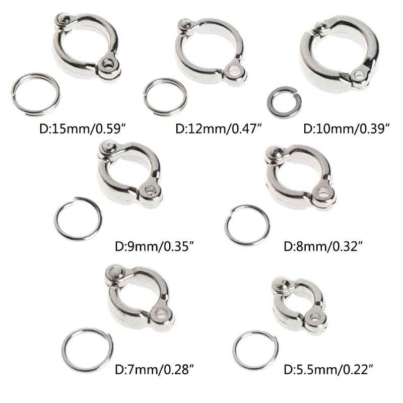 Title 1, 5.5mm-14.5mm Parrot Leg Ring Bird Flying Rope F...