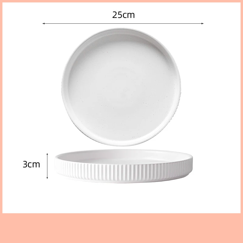 Title 15, Home Creative Personality Striped Steak Plate S...