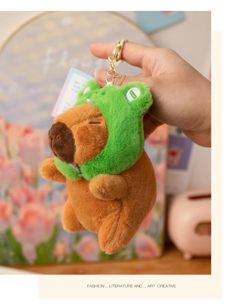 Title 11, Pelúcia Capivara Capabala Mini Pingente para Bo...