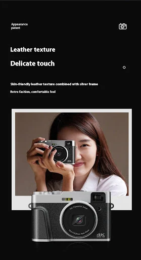 Title 8, HD Digital Camera for Home, Selfie and SLR, cap...