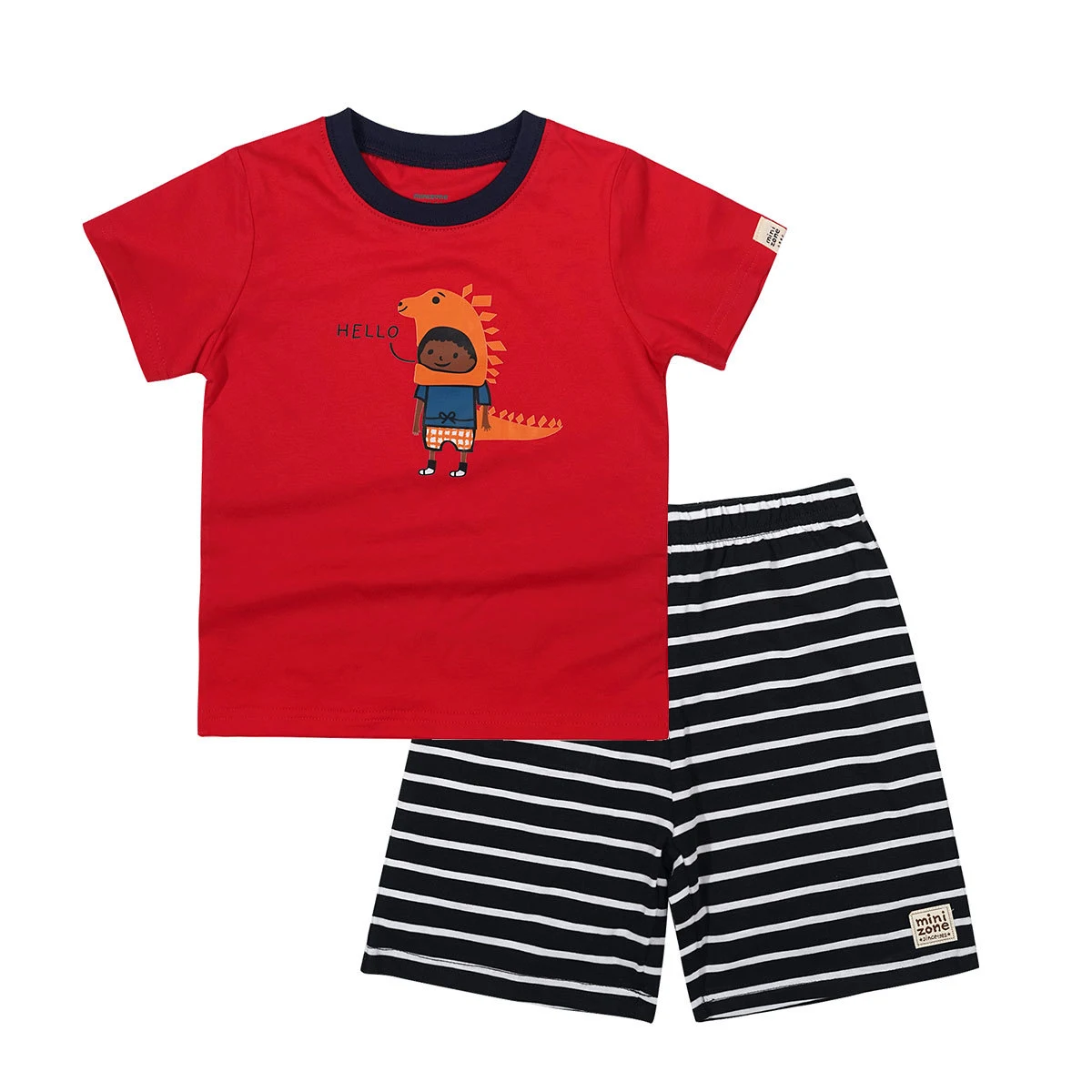 Title 9, Completo neonato unisex in cotone, t-shirt a ma...