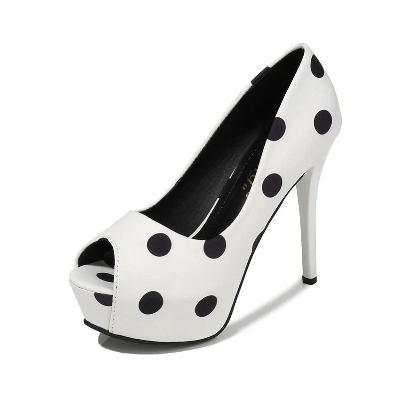 Title 3, Shallow mouth fish mouth high heels – Stylish a...