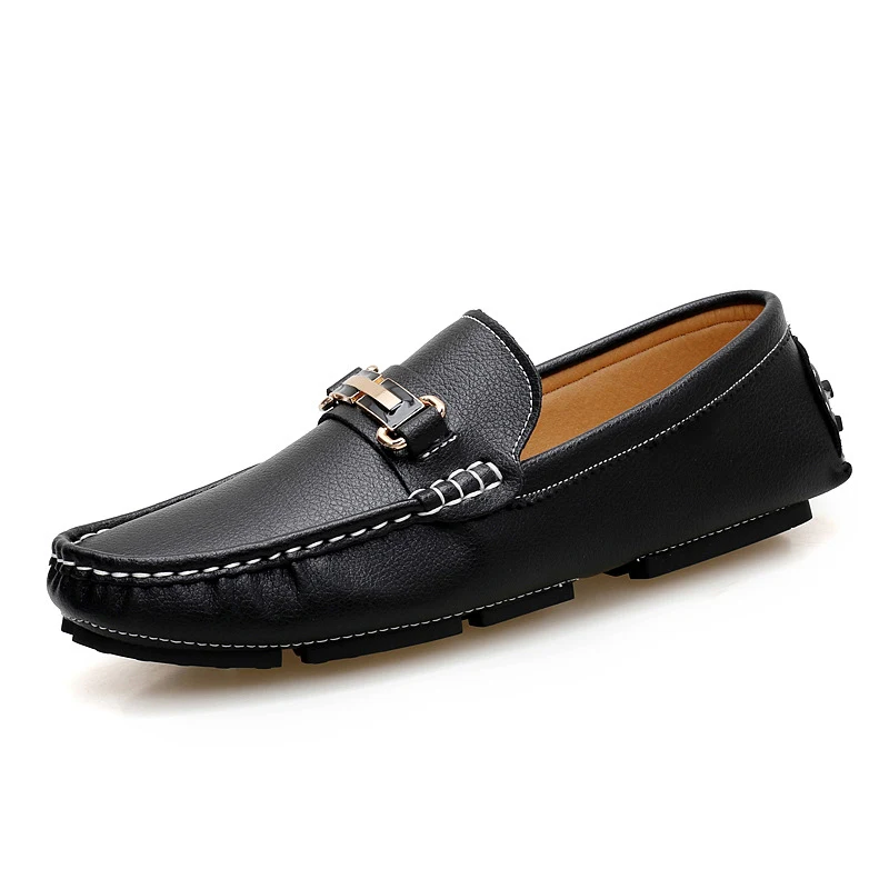 Winter Warme Herenschoenen, lichtgewicht casual leren schoenen. Gemakkelijk instappen in één stap, ideaal voor dagelijks gebruik en comfort. — foto 1