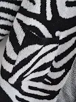 Cardigã feminino de malha urbana, estilo europeu e americano, com estampa de animais, comprimento médio, para um visual moderno. — foto 7