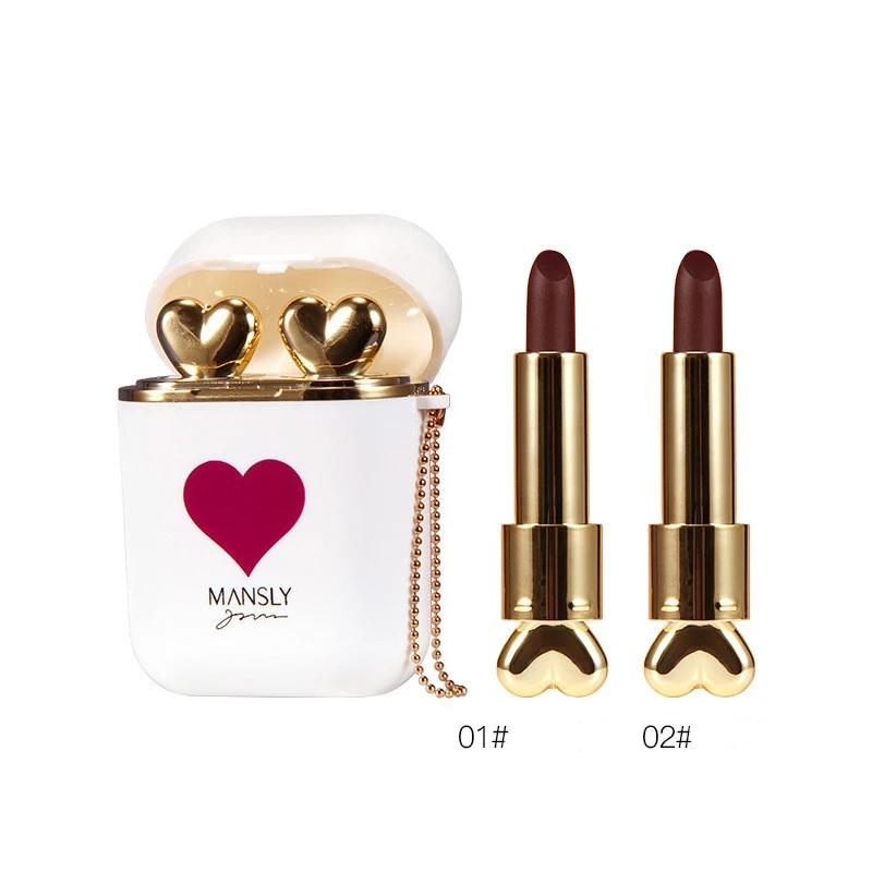 Title 3, Cute Earphone Love Charging Bin Lipstick 2 Pack...