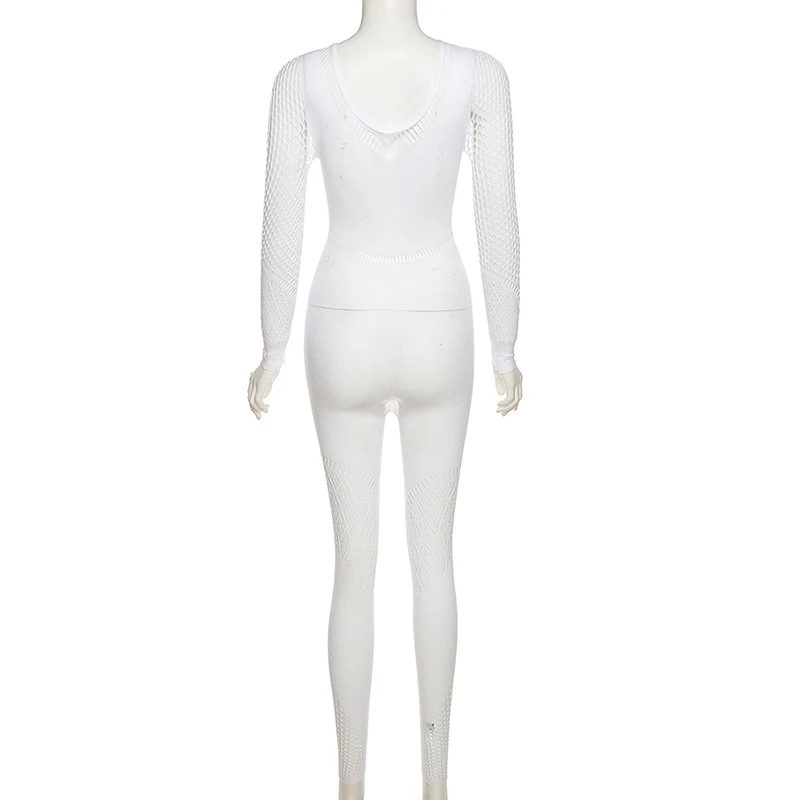 Title 26, Summer Womens Mesh See-through Hollow High Wai...