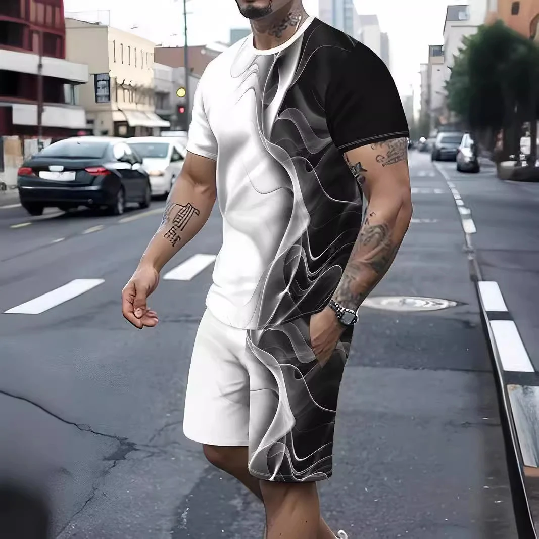 New SuitTrendy Pattern 3D Printed T-shirt. Experience comfort and style with this innovative and fashionable garment for — photo 8