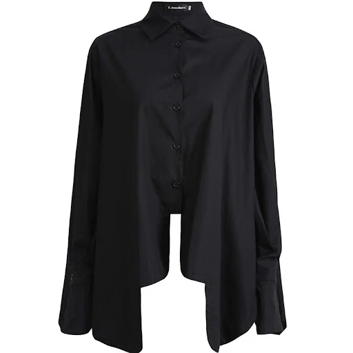Title 17, Spring Womens Design Sense Irregular Loose Lo...