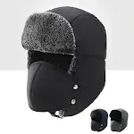 Chapéu Lei Feng de inverno à prova de vento e neve, masculino e feminino. Mantenha-se aquecido e protegido do frio com este gorro estiloso. — foto 6