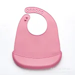 Thin Bib Rose Red