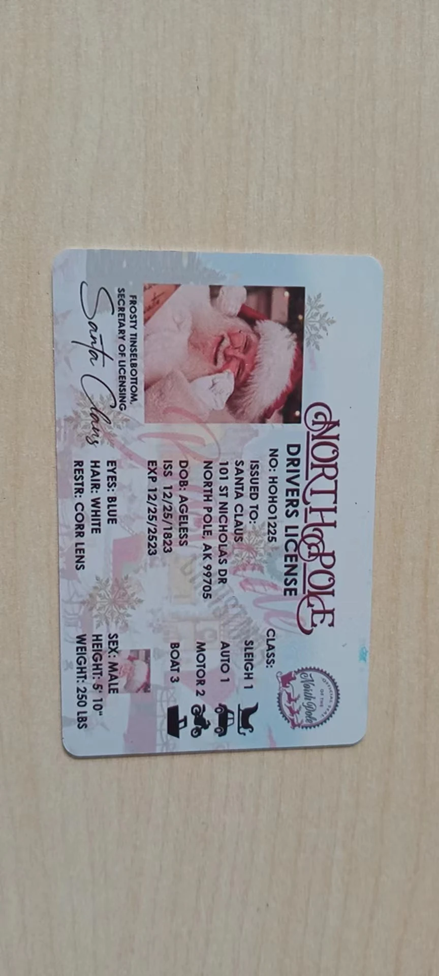Title 8, Kerstcadeau voor Kinderen Sleetje Rijbewijs. Ma...