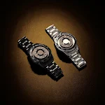 Relógio de quartzo magnético inovador masculino. Moda e estilo em metal. Design elegante e funcional. Precisão e atração magnética em um só acessório. — foto 3