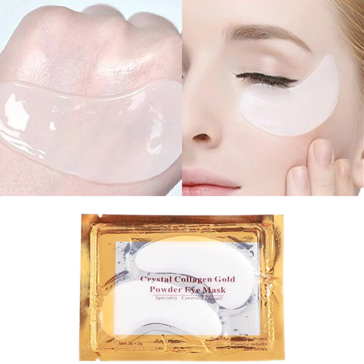 Maschera occhi Crystal Goldwhite Collagen Egg, riduce rughe e occhiaie, illumina e rassoda la pelle, per uno sguardo più giovane e riposato. — foto 2