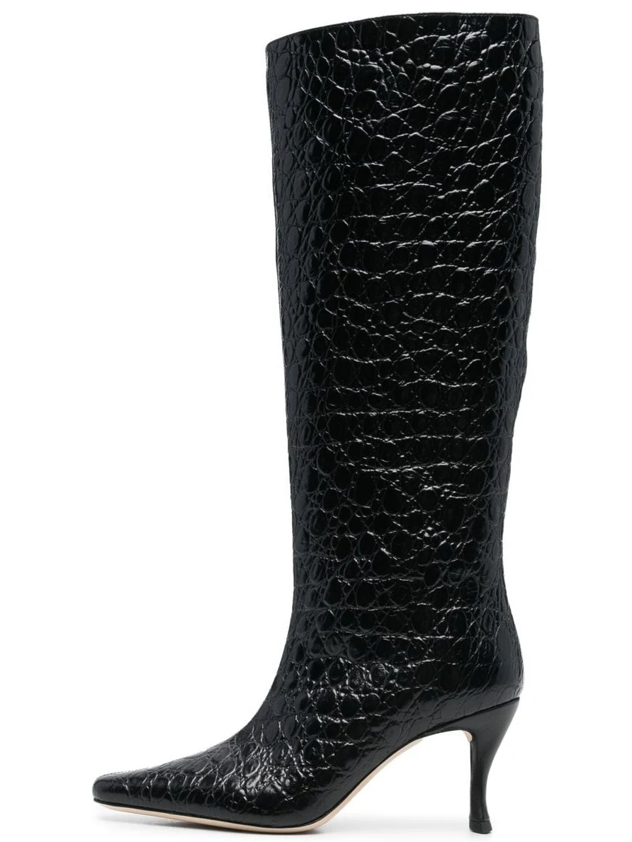Title 13, Botas de Cowboy com Bico Quadrado Femininas