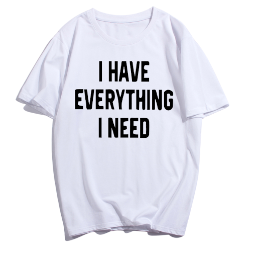 Title 5, Tudo que eu preciso - camisetas