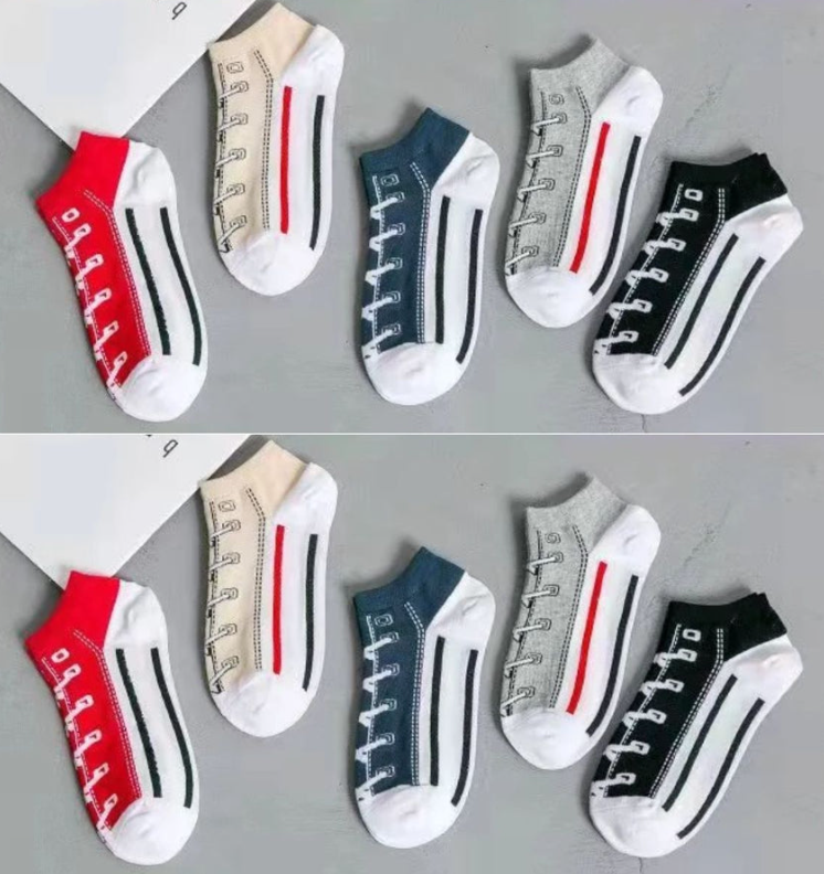 Combed Cotton Deodorant Breathable Boat Socks — photo 16