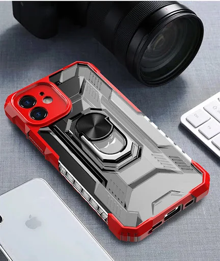 Title 4, Armor Two-in-One Car Ring Transparent Acrylic S...