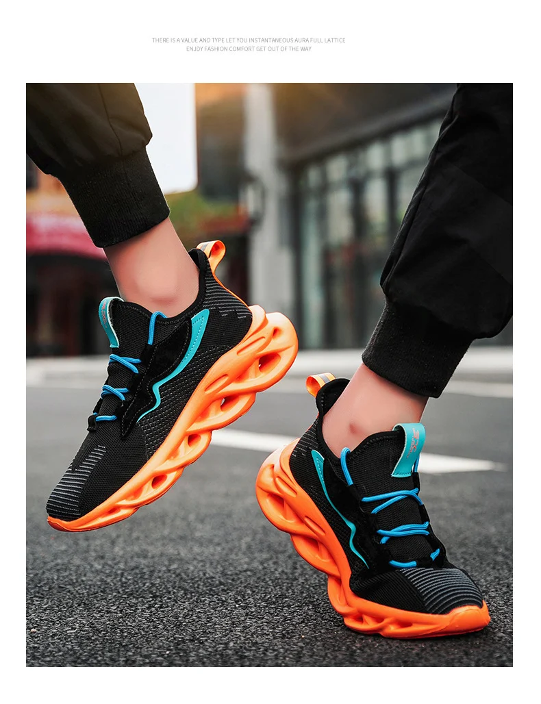 Title 7, New large size running shoes with platform for ...