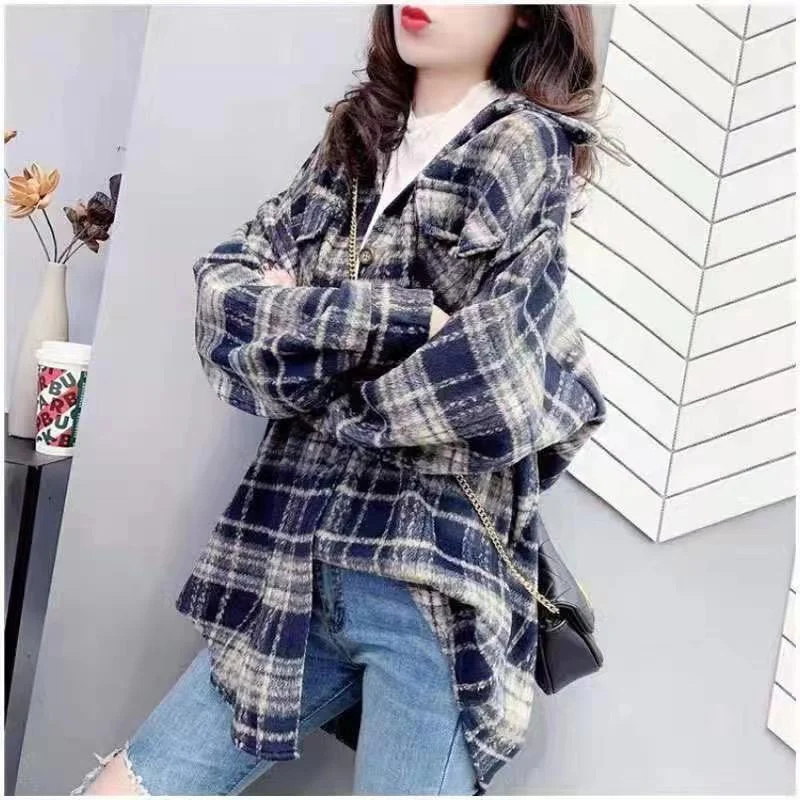 Title 4, Korean Art Style Casual Cotton Jacket Shirt, co...