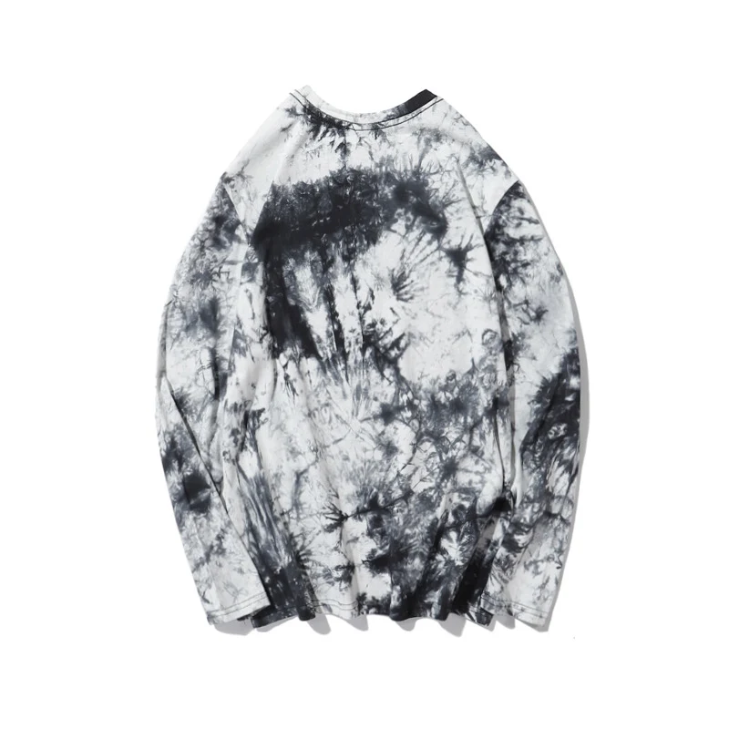 Title 7, Camiseta Tie-Dye Manga Longa Solta Amazon Hot S...