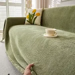 Fishbone Pattern Dark Green
