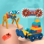 Variety Electric Gear Building Blocks Children's Educational Science and Education. Inspire creativity and teach kids ab — photo 3