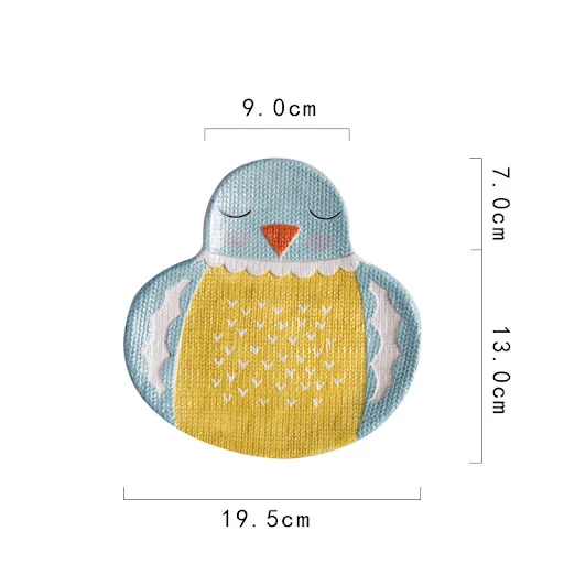 Title 6, HomeCreativeCeramic Cute Pet Shaped Plate, perf...