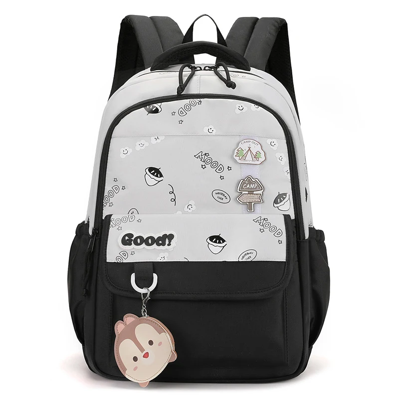 Mochila Infantil Fashion de Grande Capacidade Ideal para Crianças Espaçosa e Resistente para Escola ou Passeios Design Moderno e Funcional — foto 4